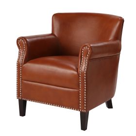 Hadley Caramel Club Chair