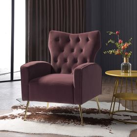 Abadiana Accent Chair-PURPLE