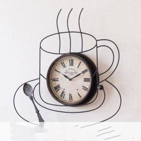 Personalized Pan Wall Clock Kitchen Silent