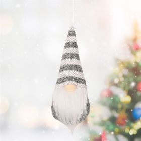 Christmas Decorations Christmas Knitted Small Pendant (Option: Gray B Model-Standard)