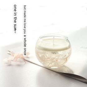 Immortal Floral Candle Gift Decoration (Option: Transparent Color Ball Cup)