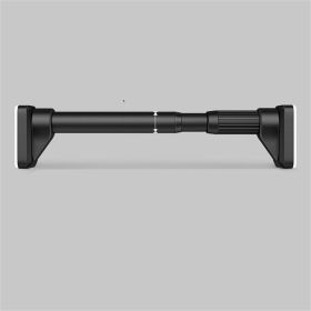 Simple Household Free Punching Telescopic Rod (Option: Black-1.0to1.7m)