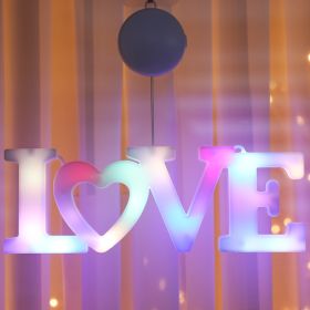 Luminous Decorative Letters Surprise Ambience Light (Option: LOVE Color-Sucker Battery Box)