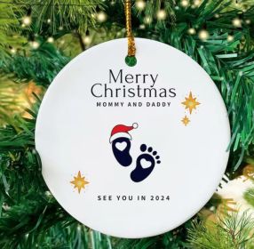 Christmas Tree Pendant Gift For Parents-to-be (Option: B)