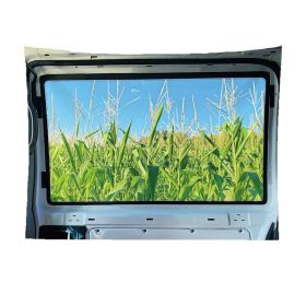 False Window Window Scenery Background Cloth (Option: Forest Brigade-70x100cm)