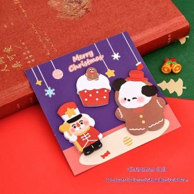 Christmas Combination Sticky Notes Cute Message-leaving (Option: Christmas Doll)